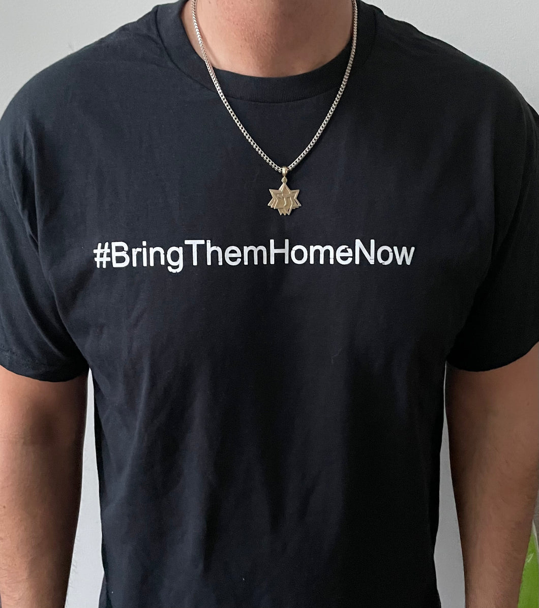 “#BringThemHomeNow” Men’s Heavy Blend T-shirt in Black