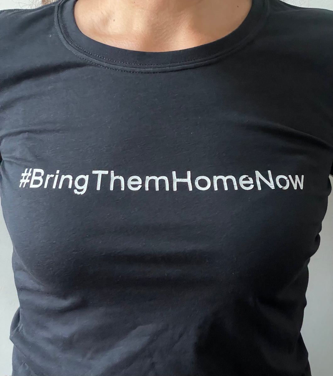 Next Level “#BringThemHomeNow” Women’s T-shirt in Black