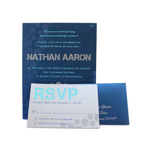 Load image into Gallery viewer, Sports Themed Bar Mitzvah Invitation
