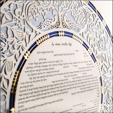 Load image into Gallery viewer, Lace Surrounded by Roses Ketubah