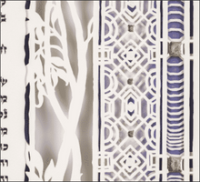 Load image into Gallery viewer, Blue Diamond Laser Cut Ketubah