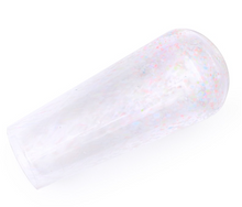 Load image into Gallery viewer, Modern Wedding Breaking Glass & Mezuzah Case Keepsake Kit - White with Multi-Colored by Project Lev
