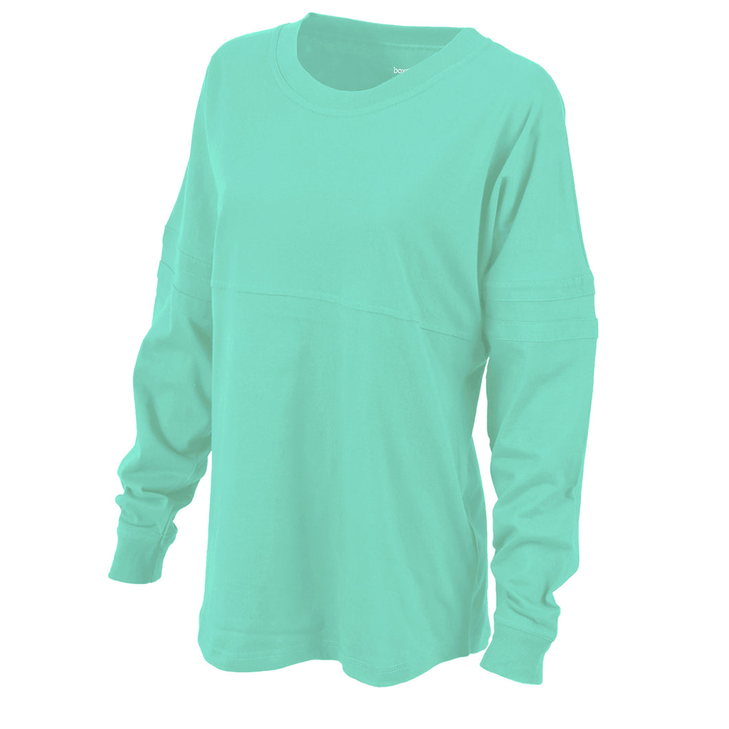 Pom Pom Jersey Long Sleeve Pullover for Women