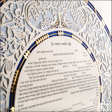 Load image into Gallery viewer, Lace Surrounded by Roses Ketubah
